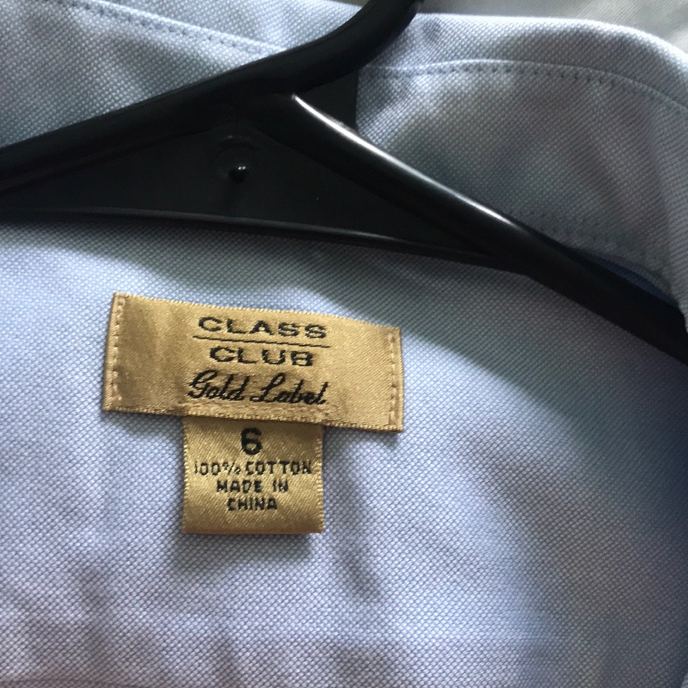 Class club boys dress shirt
